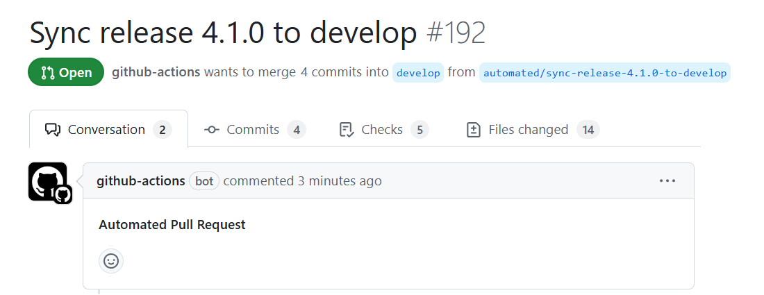 steps kt oss github sync pull request