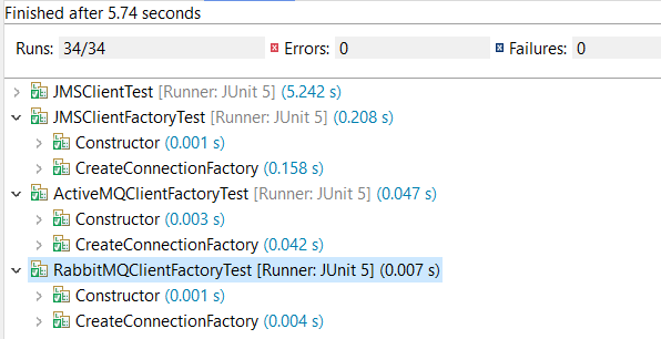 steps kt oss new jms client ide unit tests