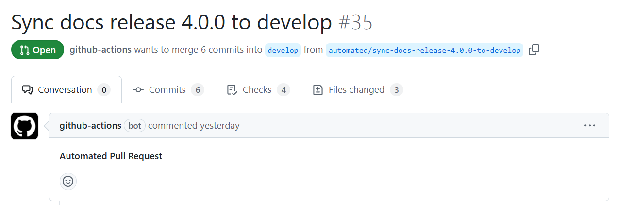 steps kt oss github sync docs pull request