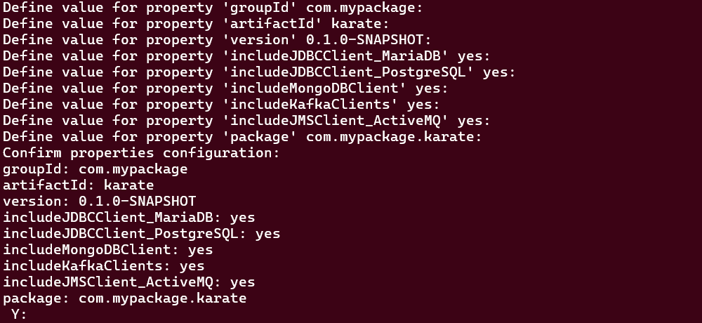archetype execution