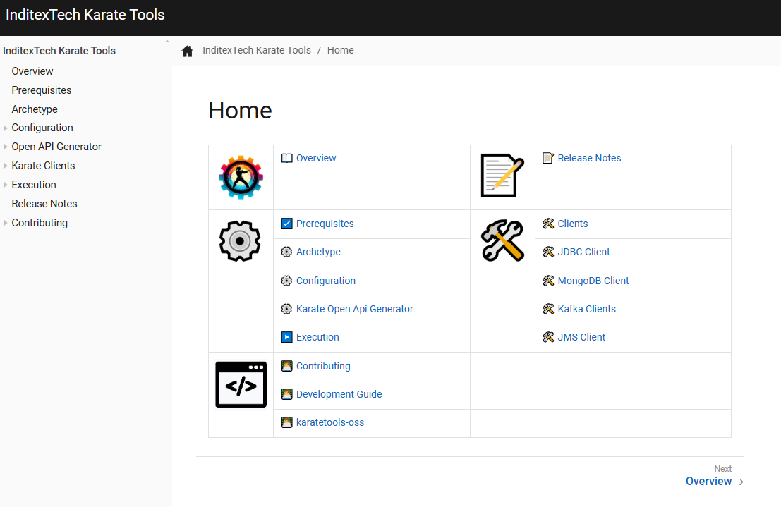karatetools oss localhost 8080