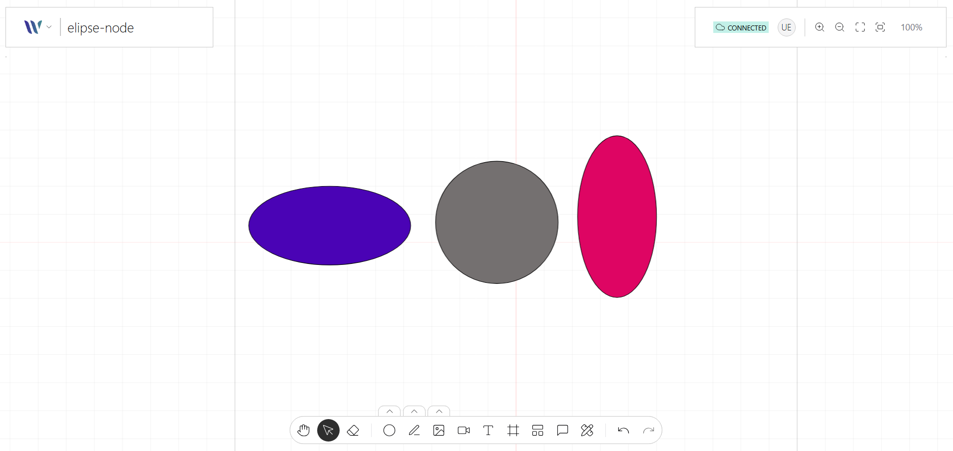 Ellipse on Weave.js showcase