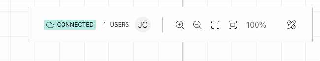 Connected Users plugin on use on the Weave.js showcase
