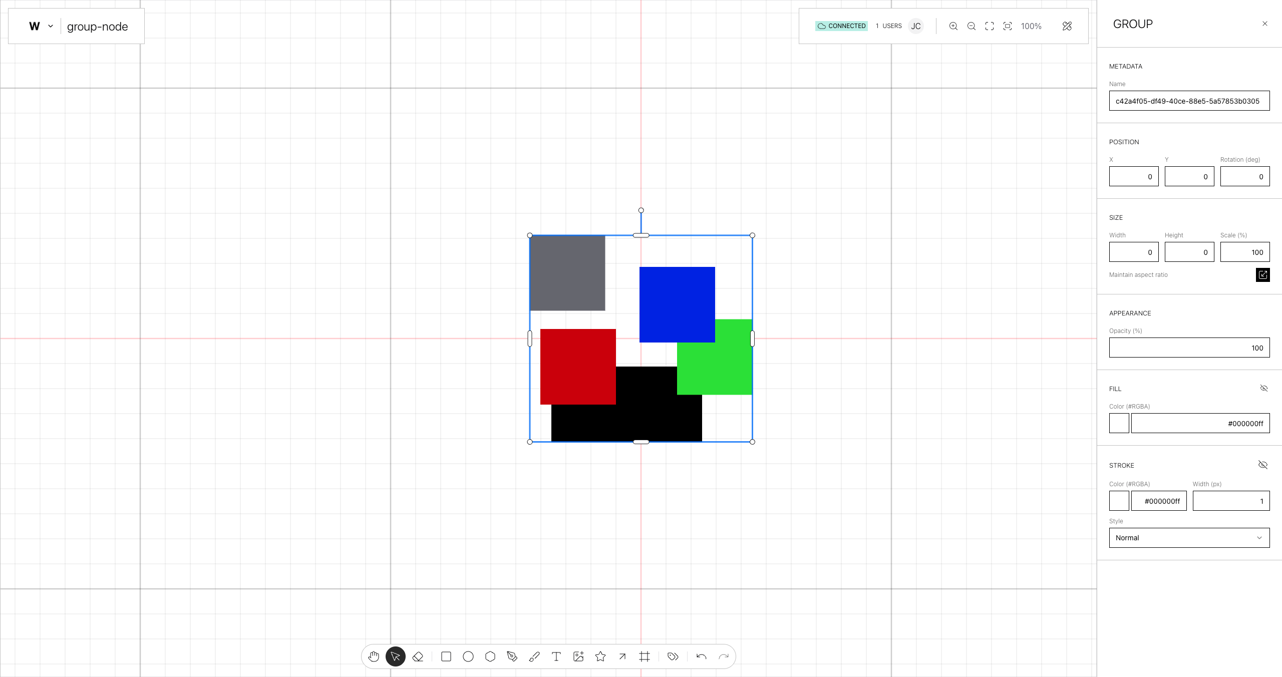 Group on Weave.js showcase