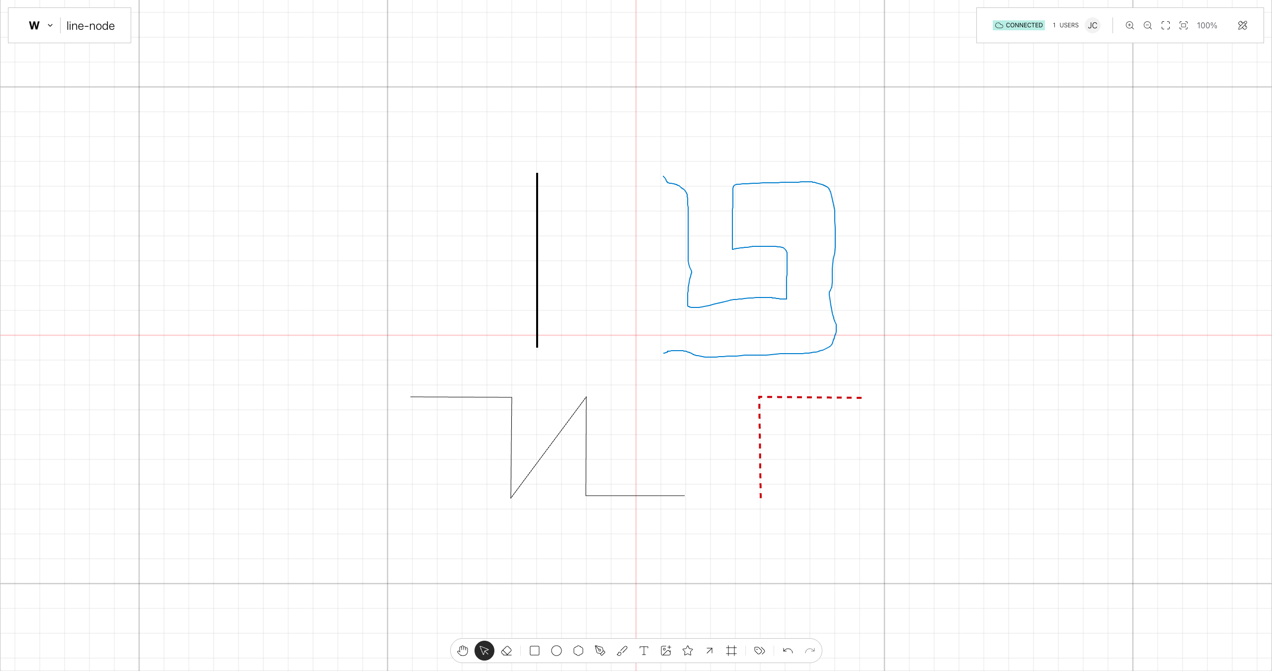 Line on Weave.js showcase