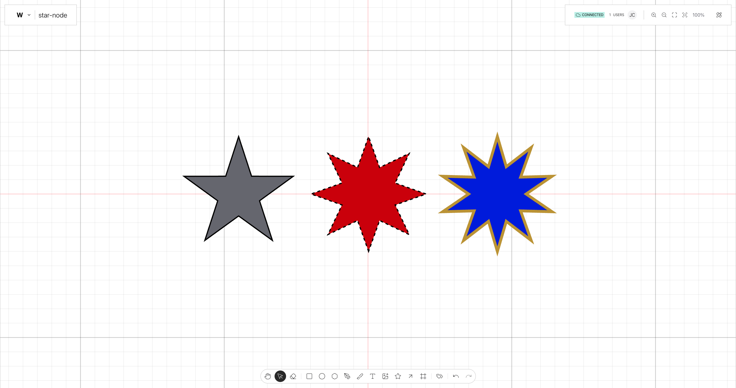 Star on Weave.js showcase