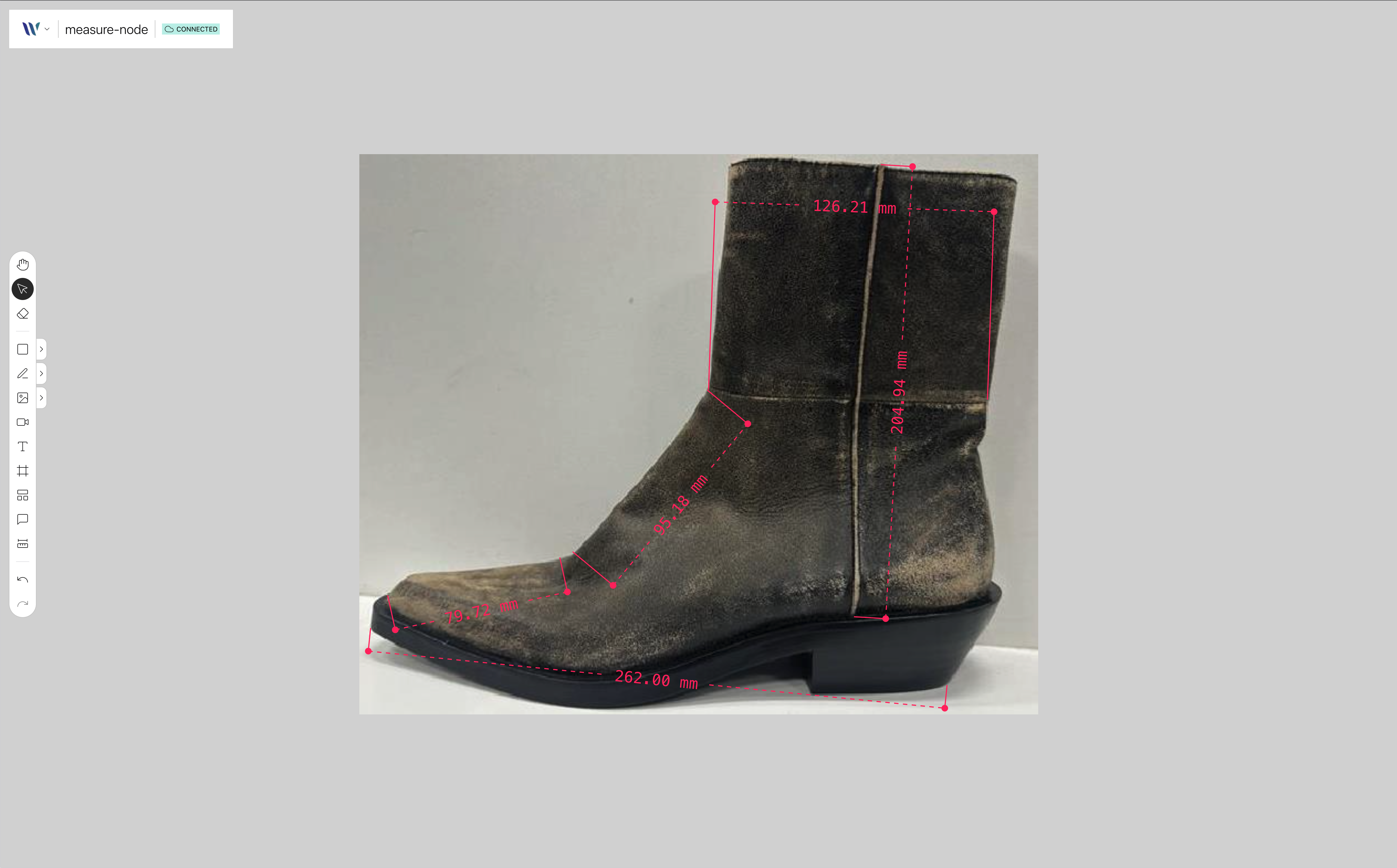 Measure on the Weave.js showcase